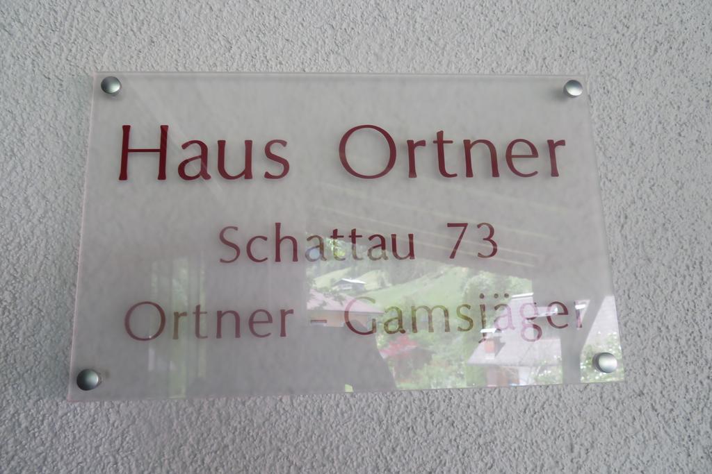 Apartmán Haus Ortner Russbach am Pass Gschütt Exteriér fotografie